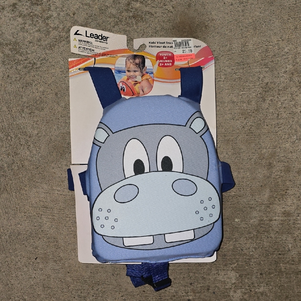 Leader Sports Kids Hippo Float Training Vest